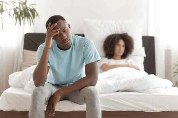Man upset about ED symptoms Kington