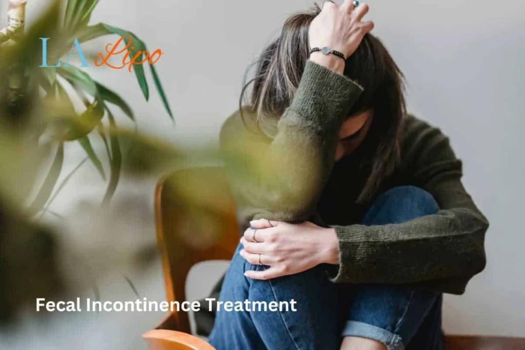woman worried about fecal incontinence diet Kington